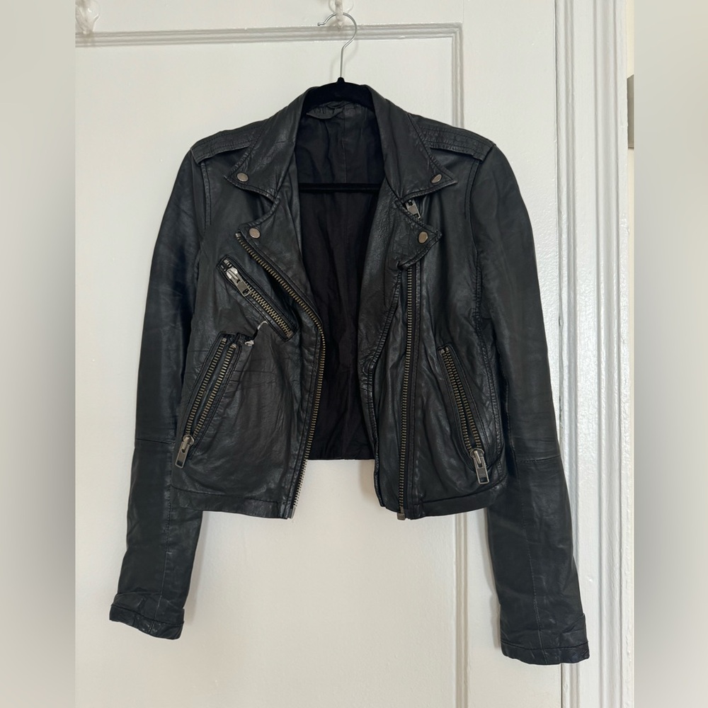 Topshop Leather Jacket